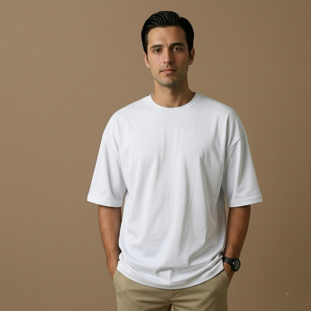 Ghost-White Shirt Enhanced