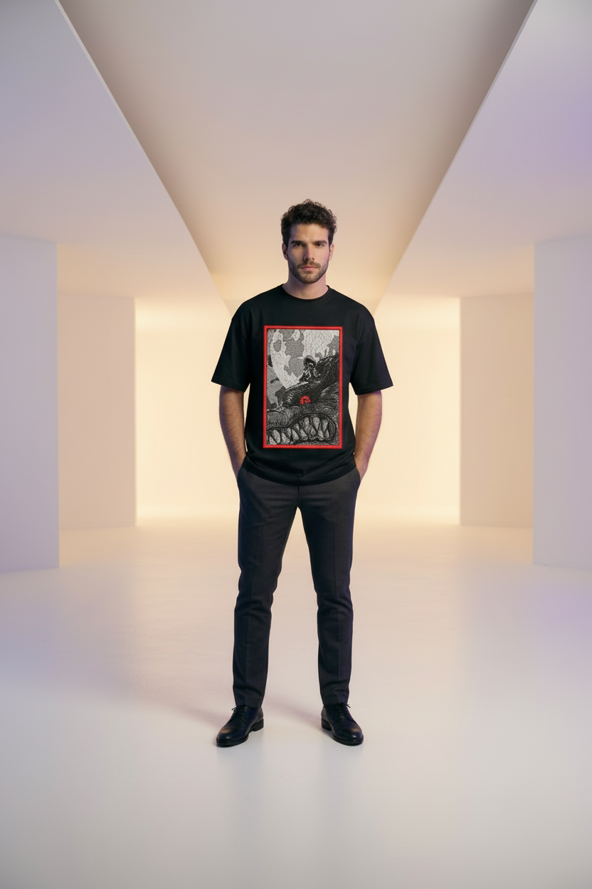 Nine-Tailes-Fox T-Shirt - Image 2